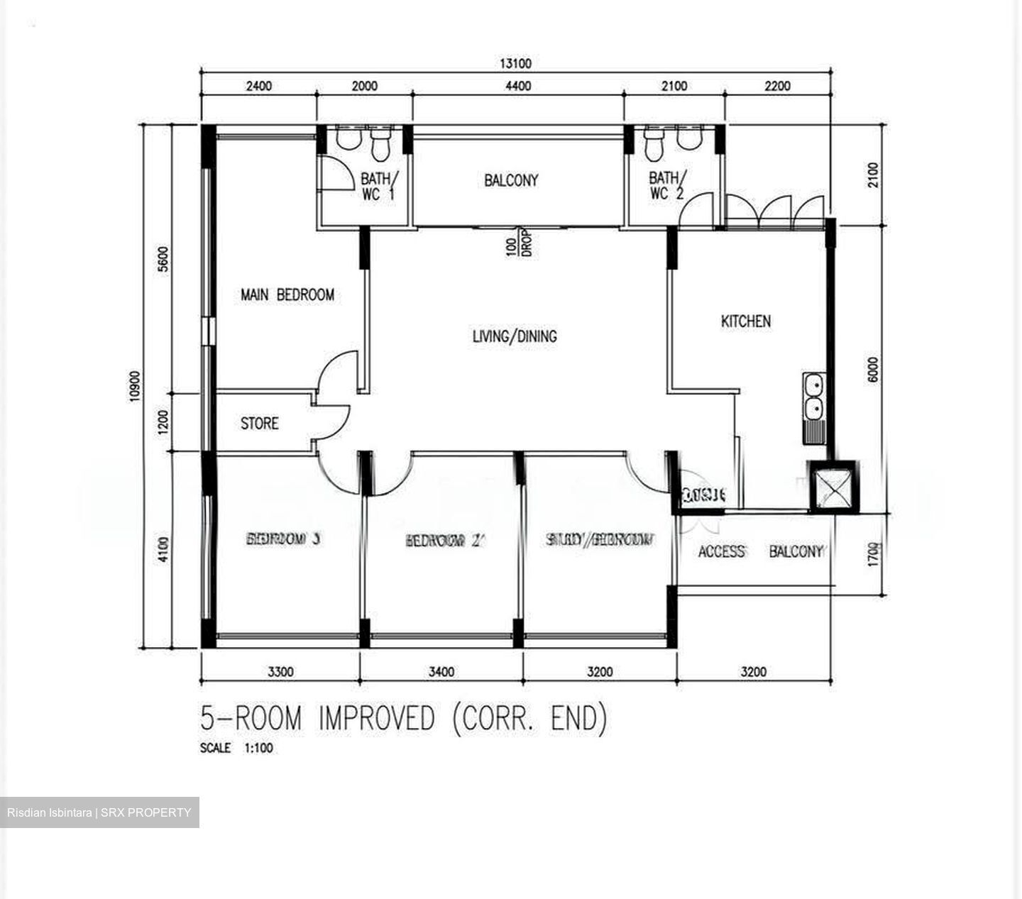 Blk 861 Tampines Parkview (Tampines), HDB 5 Rooms #630717541